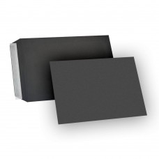 Конверт дизайнерский<br>BUKLET PASPARTU BLACK Чёрный<br>120 г/м2, РБ